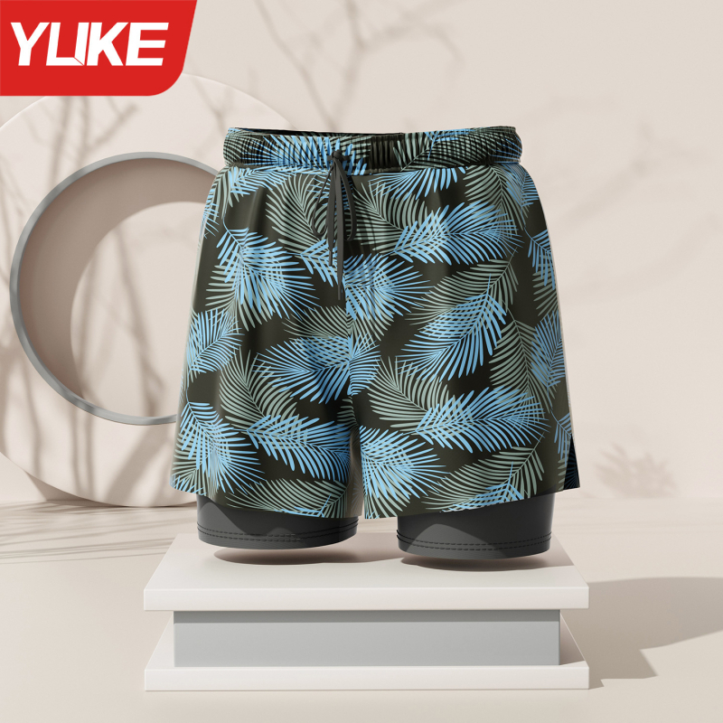 Yuke mužské plavky na plávanie, polyesterová tkanina (96%), polyesterová podšívka (96%), pre dospelých mužov – plávanie a vodné športy