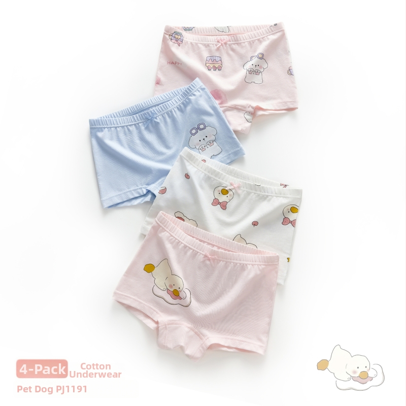 Detské bavlnené nohavičky pre dievčatá, trieda A, 95% bavlna, šitie s štyrmi ihlami a šiestimi vláknami, pre dievčatá od 8 rokov, jeseň 2025