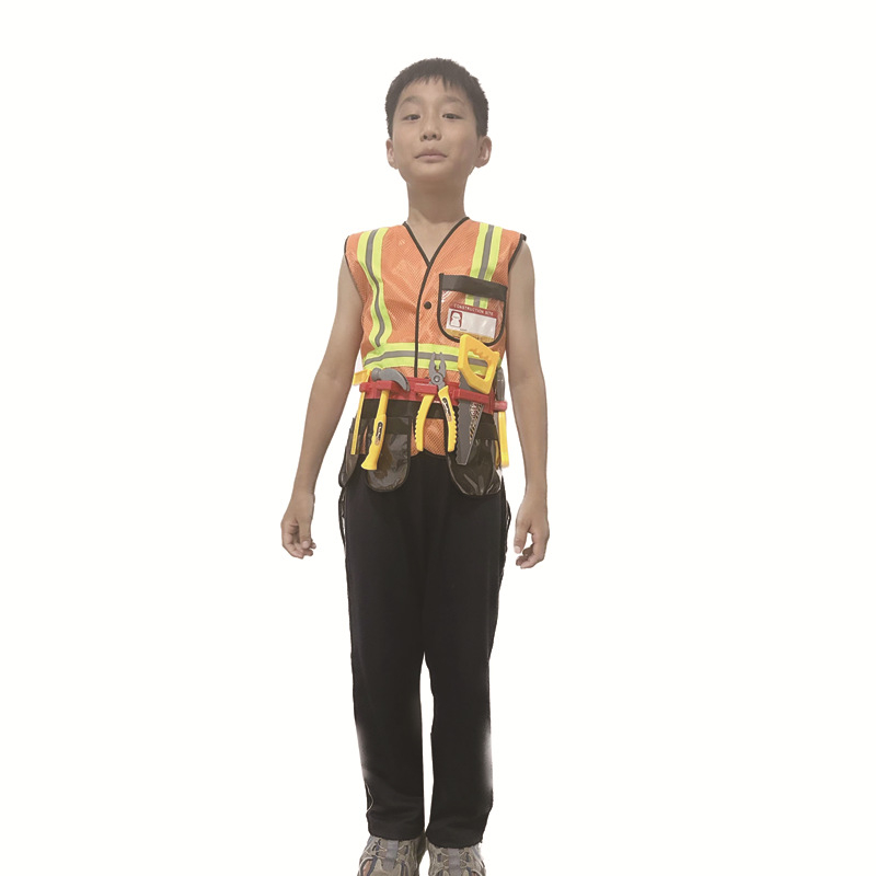 Παιδικό κοστούμι Halloween για μηχανικό cosplay ρόλων, unisex, πολυεστέρας, κύριο ύφασμα 95%+ ινών αναγεννημένης κυτταρίνης, κατάλληλο για ηλικίες κάτω από 17 ετών