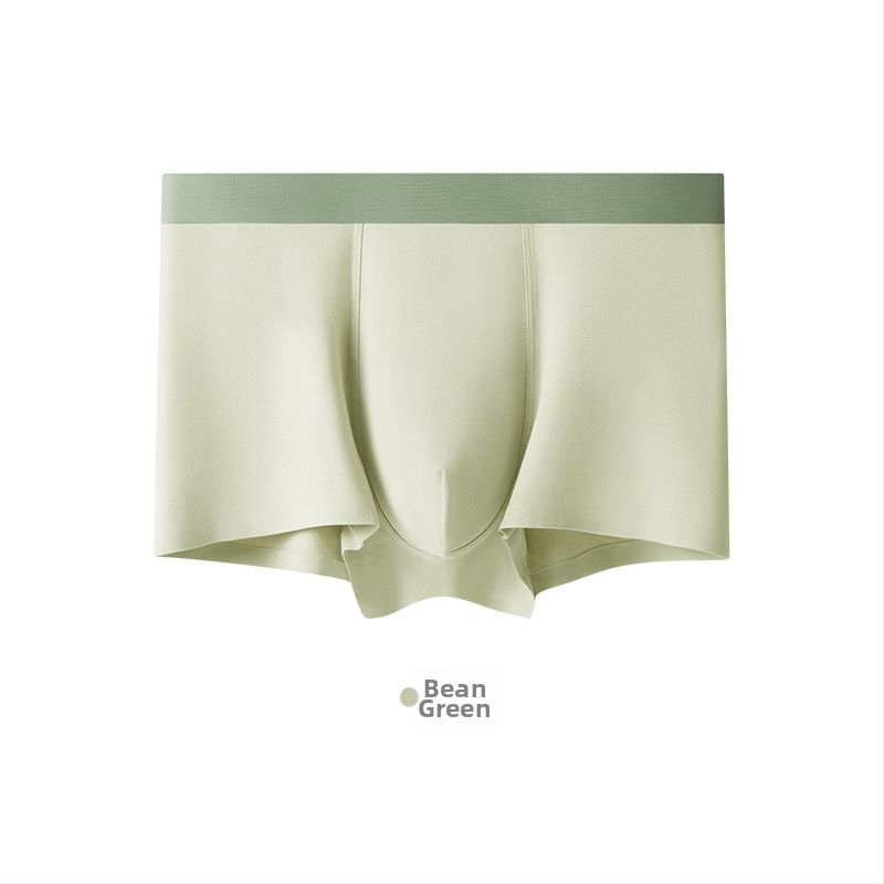 Pánske boxerky z bavlny, priedušné, antibakteriálne, 95% bavlna, stredná výška pásu, bezšvové