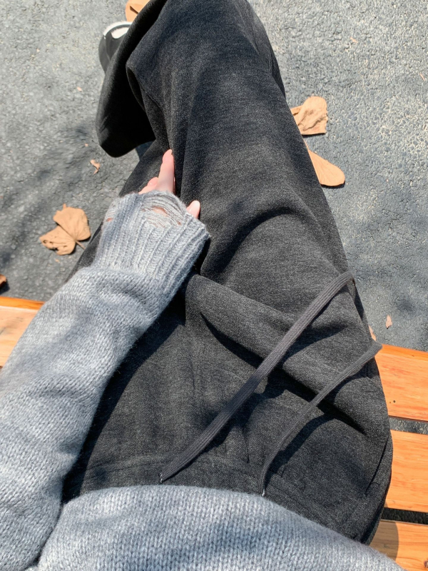 Dámske voľné nohavice na jeseň-zimu, zmes vlákien vlna-triacetát, vysoký pás, dlhé nohavice, bez záhybov, s ľahkým strečom