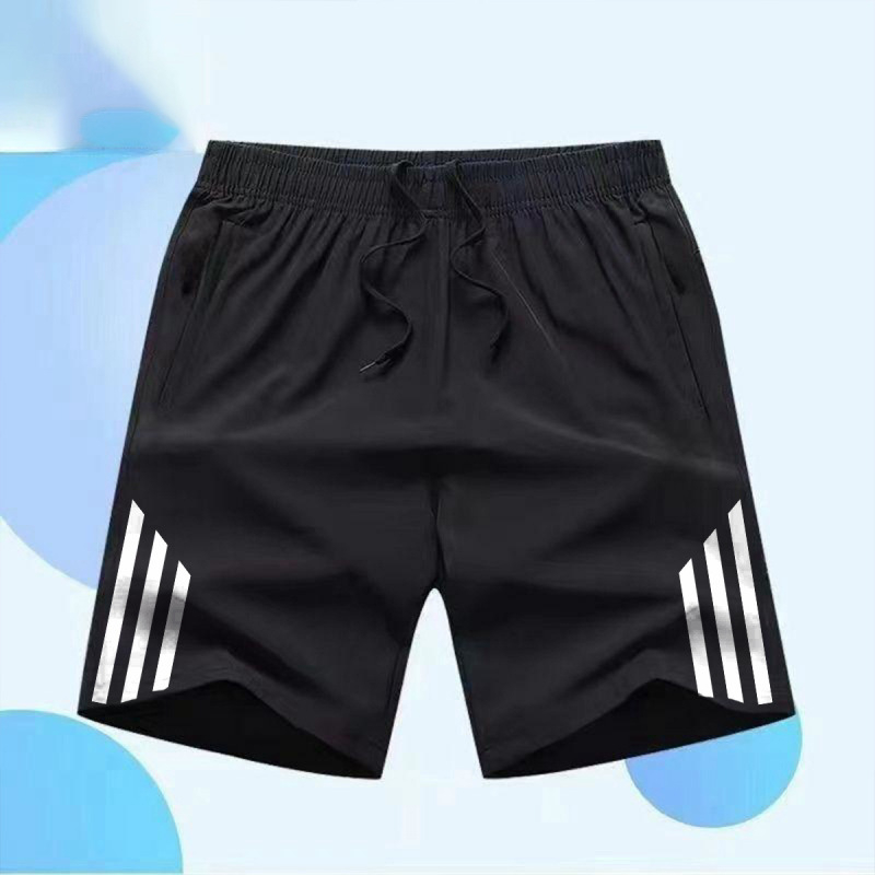 Мъжки летни дишащи бързосъхнещи плажни шорти от полиестер с ликра