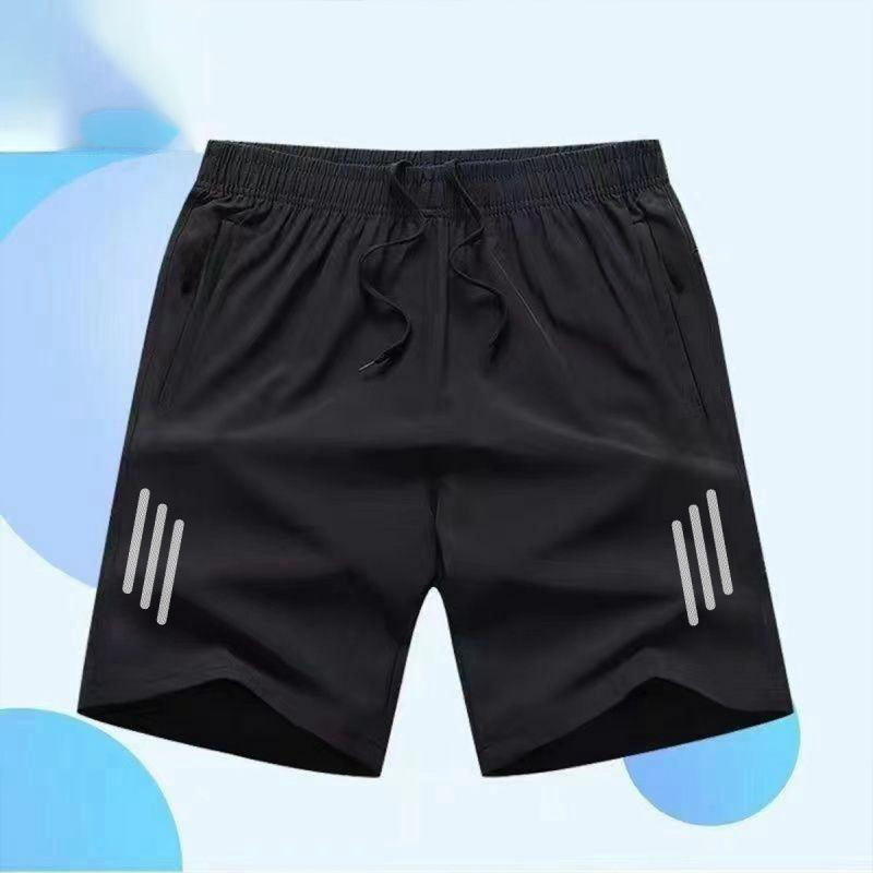 Мъжки летни дишащи бързосъхнещи плажни шорти от полиестер с ликра