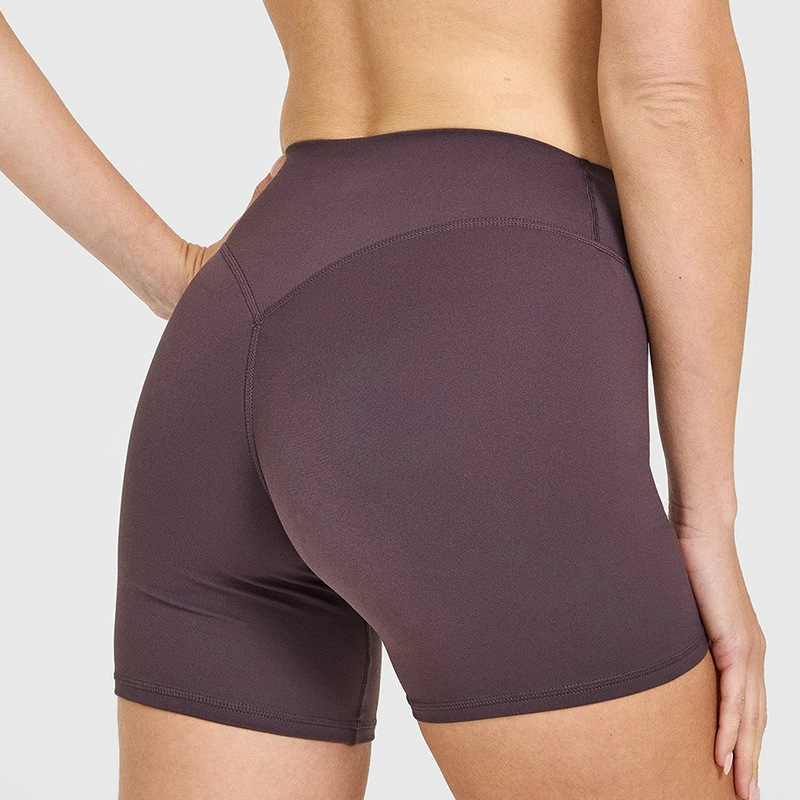 Sada na jogu bez rukávov s topom a nohavice/šortami, pullover štýl, materiál nylon-spandex 75/25, s výplňou na prsiach