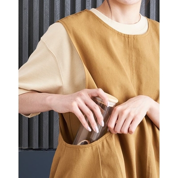 Zástera bez rukávov, 100% bavlna, japonský štýl, odolný voči špine