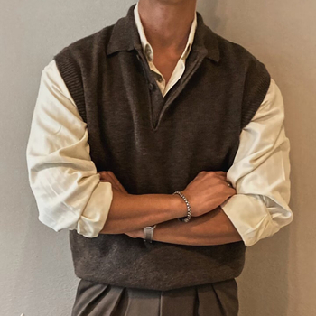 Muška majica bez rukava, prilagođen kroj, 100% poliester, jednobojna, ljeto