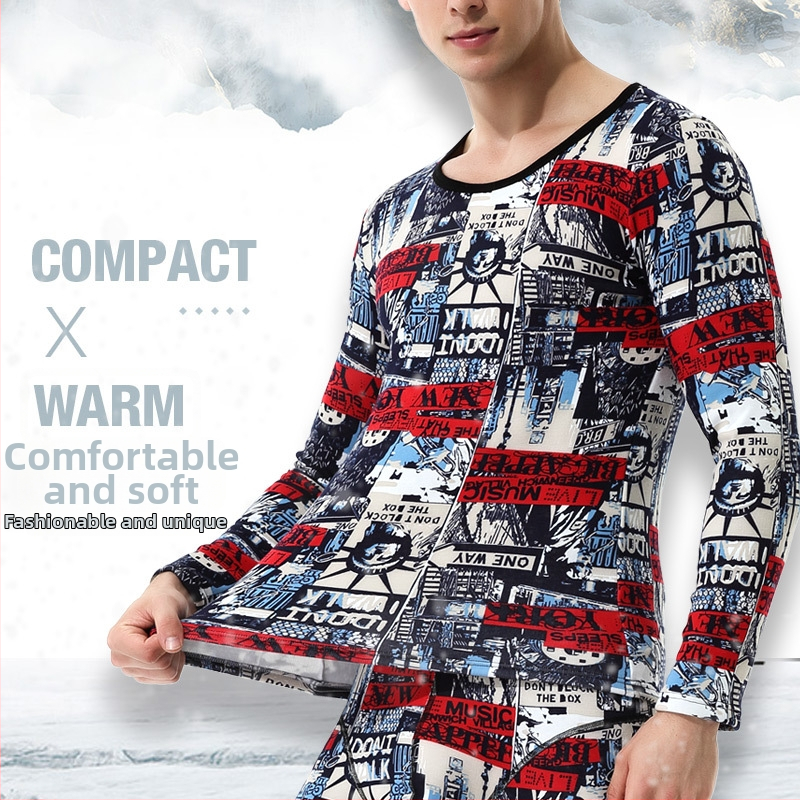 Pánske spodné tričko z polyesteru s fleecovou podšívkou, okrúhly výstrih, dlhé rukávy, strednej hmotnosti 161-180 g/m2