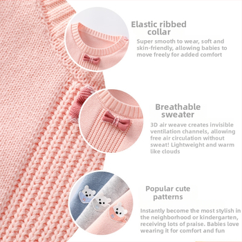 Detská bezrukávová pletená vesta na jar a jeseň, unisex, 92% bavlna, jemná úprava látky