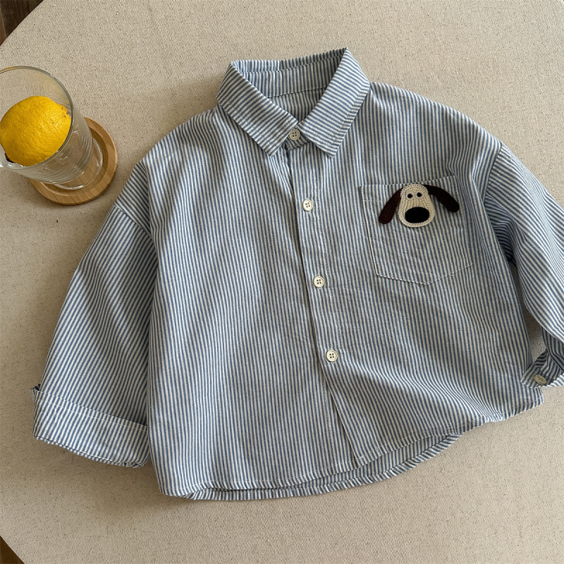 Dvojdielny pletený set vestičiek pre deti s vyšívaným mačiatkom, kórejský štýl, unisex, 90% bavlna