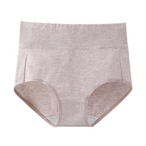 Дамски безшевни памучни бикини – 60 нишки дълговлакнест памук, антибактериални, средна талия