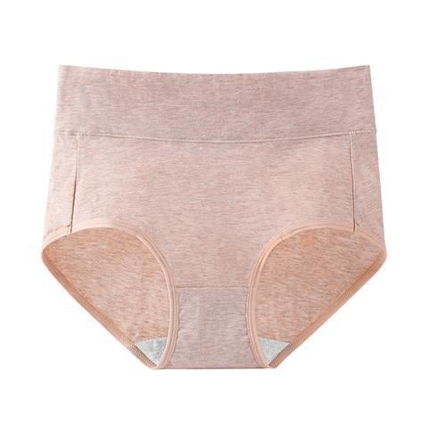 Дамски безшевни памучни бикини – 60 нишки дълговлакнест памук, антибактериални, средна талия