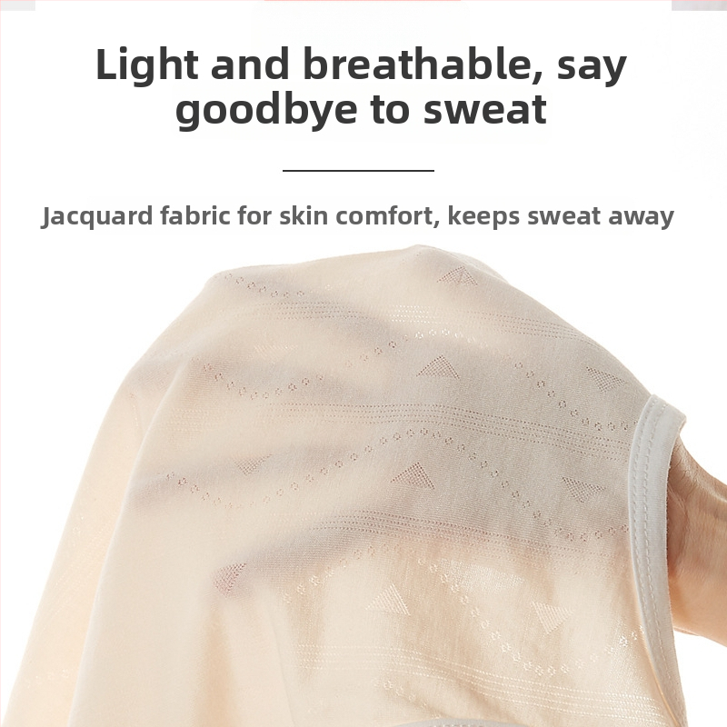 Bērnu bez piedurknēm vesti, viegls vasaras adīts tops, apļveida kakla izgriezums, Lyocell 59,6% kokvilnas maisījums, vecums 1–3 gadi