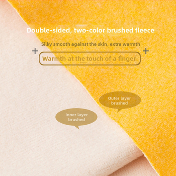 Detská vesta z počesanej pleteniny, bezšvový úplet, 4-ihlové šitie, okrúhly výstrih, 90% polyester