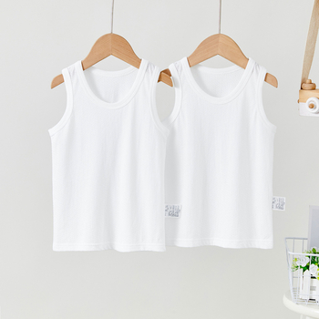 Детски потник без ръкави, 2 броя, 100% памук, мрежеста материя, японски стил