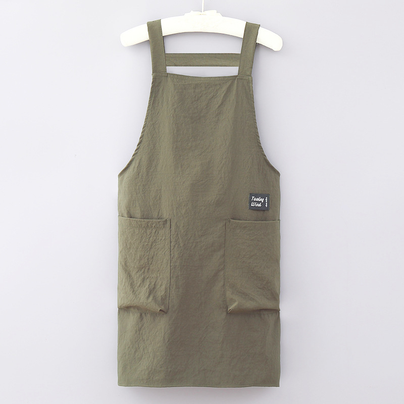 Bez rukávov pracovný zástera, vodeodolná, broskyňový velúr, moderný štýl