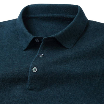 Sveter z kamelovej vlny, flis podšívka, golier turn-down, pletený pulóder, štíhly strih