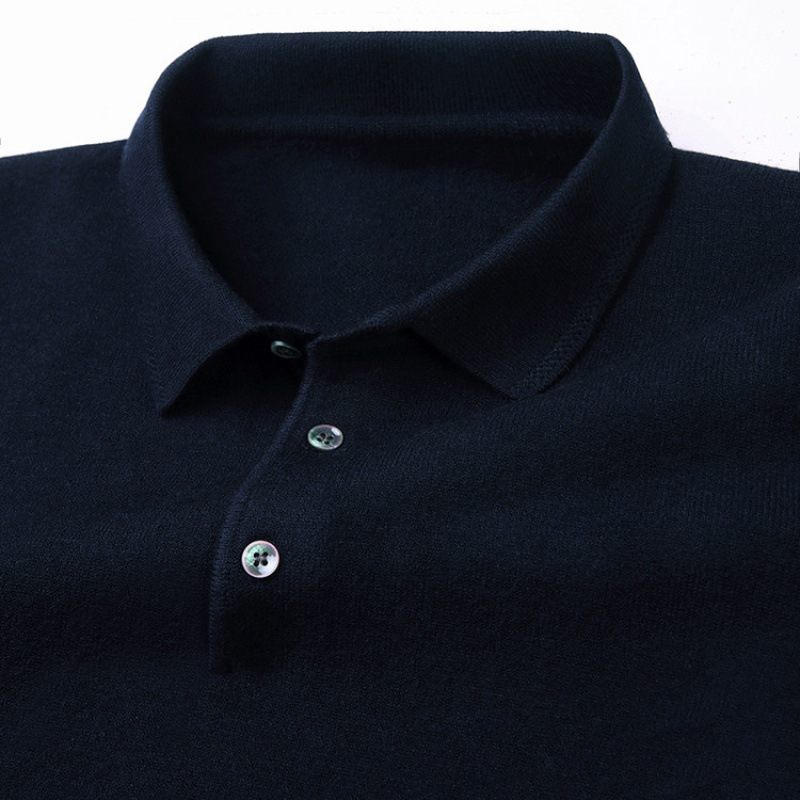 Sveter z kamelovej vlny, flis podšívka, golier turn-down, pletený pulóder, štíhly strih