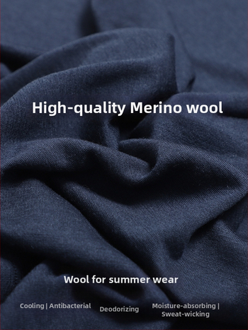 Merino vlna rýchloschnúca vesta – pánske bezrukávové bežecké tričko, priedušné