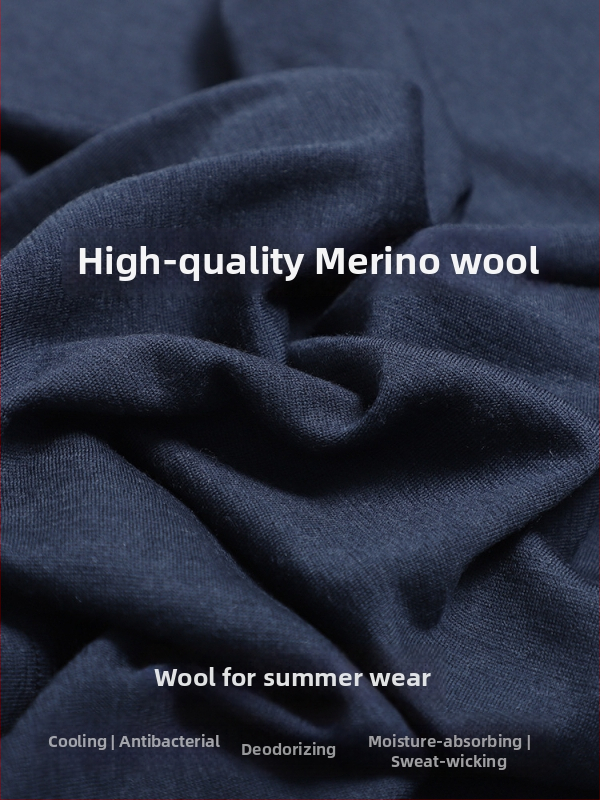 Мерино вълна бързосъхнещ жилет за мъже – безръкав спортен топ за бягане и открити спортове, дишащ