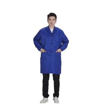 Darbinis paltas su logotipo spausdinimu pramonės cehui — medvilnės mišinio audinys, pamušalas medvilnė, keturių sezonų naudojimui, vyriškas