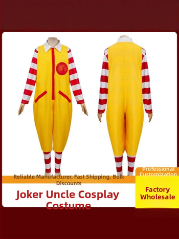 Klaunský kostým pre deti aj dospelých – 70% Spandex, 30% Polyester (Lycra), mestský hipster štýl, na scénické vystúpenia