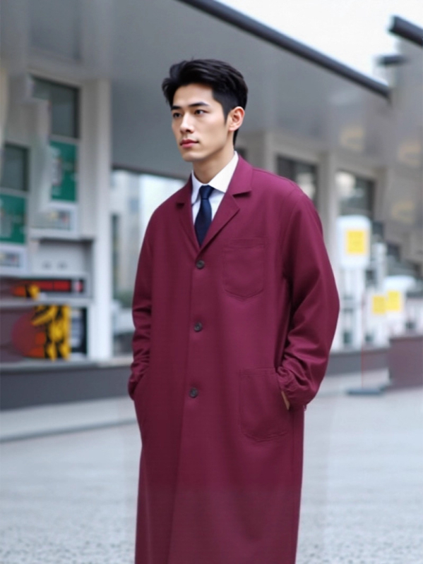 Mužské pracovné vonkajšie oblečenie z corduroy, dlhý strih, odolný voči špinám, polyester, podšívka 100%, štyri ročné obdobia