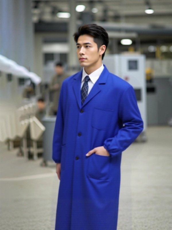 Mužské pracovné vonkajšie oblečenie z corduroy, dlhý strih, odolný voči špinám, polyester, podšívka 100%, štyri ročné obdobia