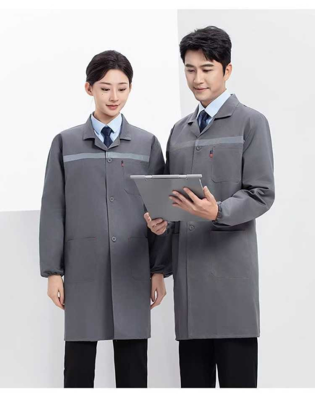 Mužské pracovné vonkajšie oblečenie z corduroy, dlhý strih, odolný voči špinám, polyester, podšívka 100%, štyri ročné obdobia