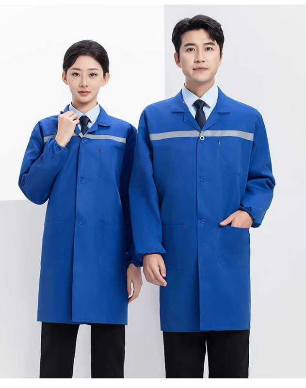 Mužské pracovné vonkajšie oblečenie z corduroy, dlhý strih, odolný voči špinám, polyester, podšívka 100%, štyri ročné obdobia