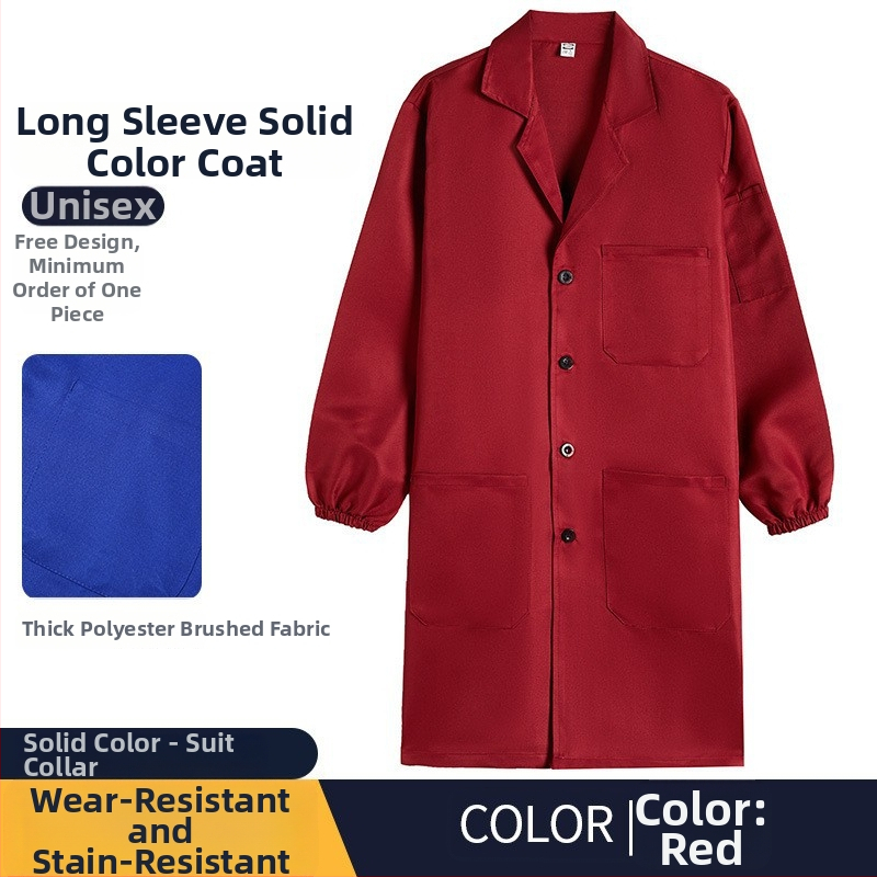 Mužské pracovné vonkajšie oblečenie z corduroy, dlhý strih, odolný voči špinám, polyester, podšívka 100%, štyri ročné obdobia