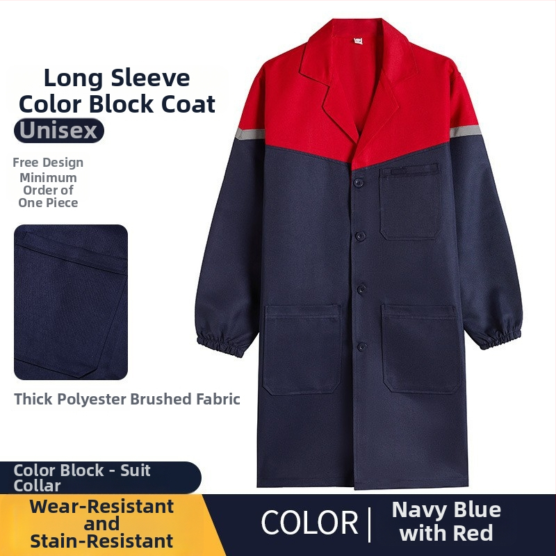 Mužské pracovné vonkajšie oblečenie z corduroy, dlhý strih, odolný voči špinám, polyester, podšívka 100%, štyri ročné obdobia