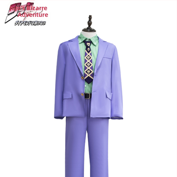 Cosplay kostým JoJo's Bizarre Adventure pre Jolyne Cujoh, japonský štýl, polyester, Black Feather, jar 2025