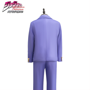 Cosplay kostým JoJo's Bizarre Adventure pre Jolyne Cujoh, japonský štýl, polyester, Black Feather, jar 2025