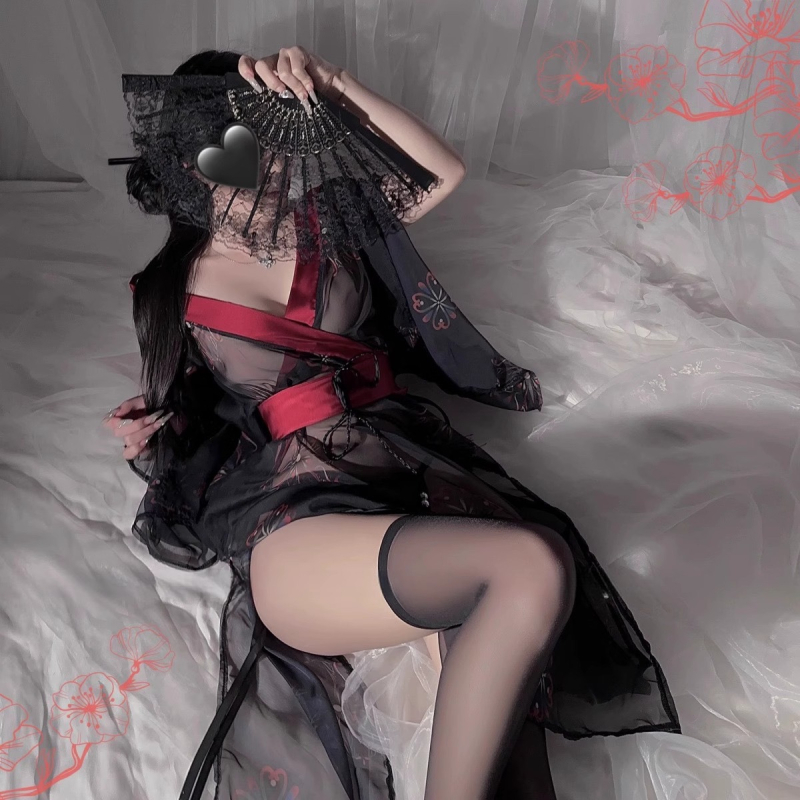 Kimono štýlové spodné prádlo pre ženy | polyester materiál 70–80%, hlavná tkanina: polyester, rola hry, jeseň 2024