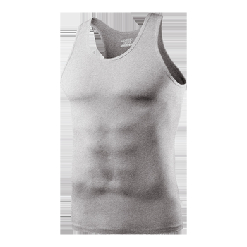 Pánske bezrukvávové tričko z bavlny 100%, okrúhly výstrih, ľahká látka 121–140 g/m², leto 2025