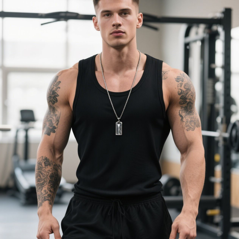 Y-tüüpi polüestrist vest, ümmarguse kaelusega, paks materjal 251-300 g/m2, mitmekülgne meestepõhikiht, 2025 kevad