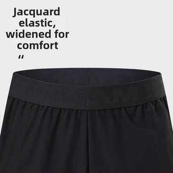 Pánsky rýchloschnúci športový komplet na leto a jar – vonkajšie behanie, krátke rukávy, okrúhly výstrih, polyesterový materiál