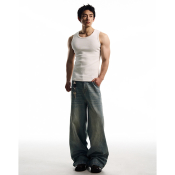 Maieu slim-fit fără mâneci, 100% poliester, model solid, potrivit pentru sport, pentru toate anotimpurile