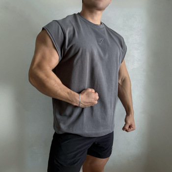 Maieu slim-fit fără mâneci, 100% poliester, model solid, potrivit pentru sport, pentru toate anotimpurile