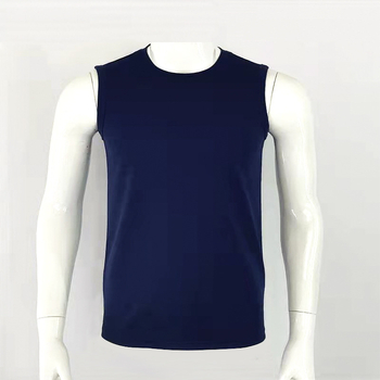Sportska veste bez rukava, slim fit, poliester vlakno, sadržaj poliester 31–50%, ravni rub
