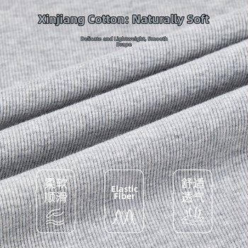 Pánske tielko z bavlny, okrúhly výstrih, hrubá látka 251–300 g/m², športový štýl, 100% bavlna