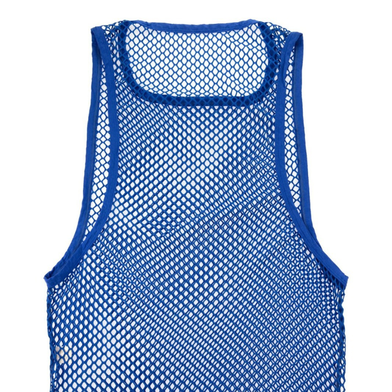 Nylonový bezrukávový vest s mrežovaným vzorom, športový štýl, 90-95% nylonový obsah, VB2245VS