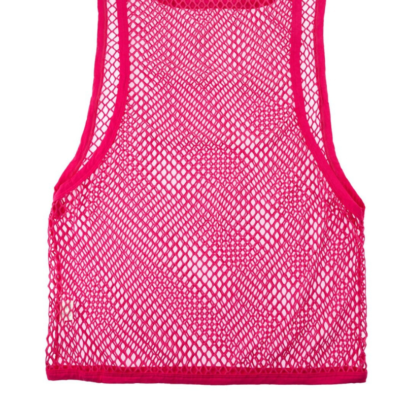 Nylonový bezrukávový vest s mrežovaným vzorom, športový štýl, 90-95% nylonový obsah, VB2245VS