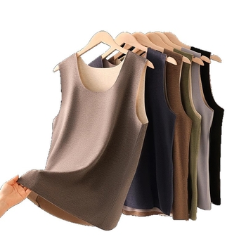 Pánska termovesta, kašmírovopoliesterová zmes, hrubý materiál 251–300 g/m², okrúhly golier, vhodná na zimu, jar a jeseň