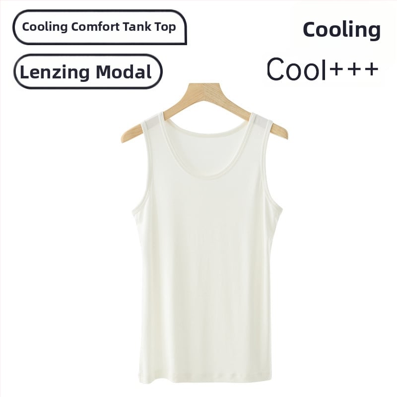 80-Count Modal pánske tielko bez rukávov pre šport a fitness, priedušný základný vrstva, s kruhovým výstrihom