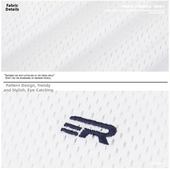 Δίκτυωτο αναπνεύσιμο αμάνικο μπλουζάκι μπάσκετ – unisex, χαλαρή γραμμή, μοτίβο με γράμματα, 95% νάιλον, καλοκαίρι, αστικό στυλ