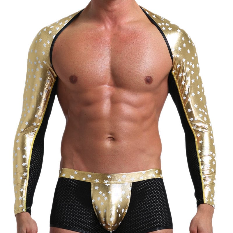 Pánska vesta z umelej kože, pletená látka, okrúhly výstrih, dĺžka do brucha, 90% nylon