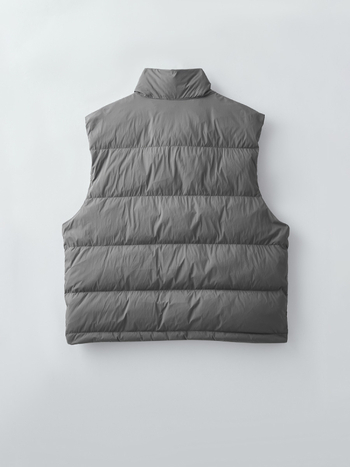 Férfi téli mellény libatollal | Tolltartalom 86–90%, 80 g töltet, Külső anyag Nylon/Polyamide, Álló gallér, Cipzár