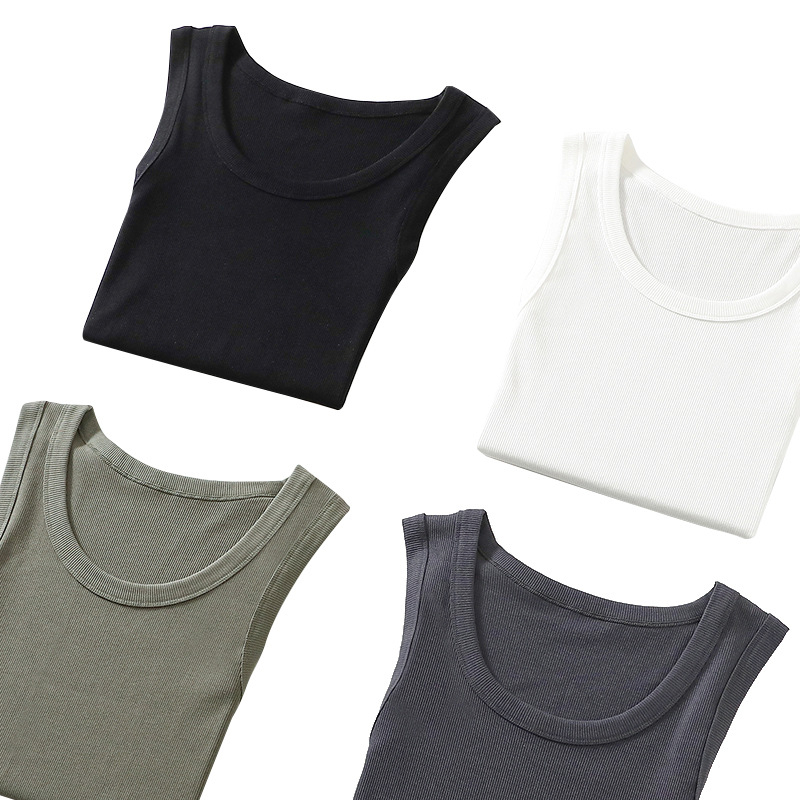 Vesta so širokými ramenami, okrúhly výstrih, Ecocos tkanina, vlákno regenerovanej celulózy, leto