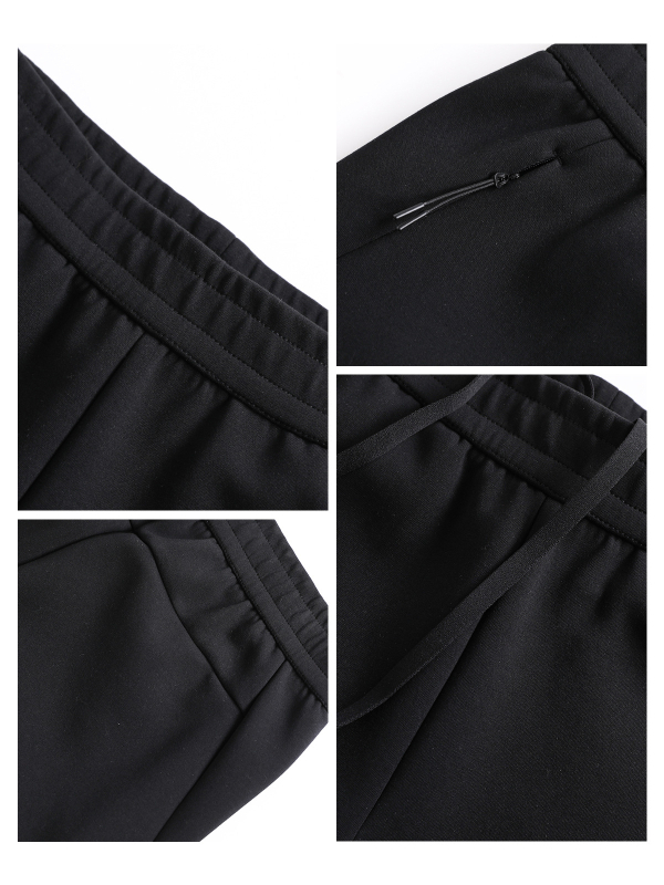 Pánske bavlnené tepláky s vzdušnou vrstvou, voľný strih, 71% bavlna, jar 2024